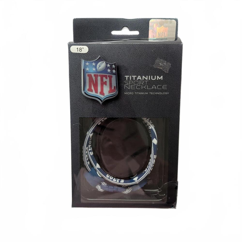 NFL Titanium Sport Necklace - Indianapolis Colts